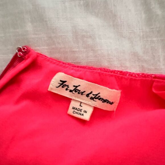 For Love and Lemons Women’s Medium Top Large Bottom Avalon Flemenco Set New NWT - Picture 4 of 10